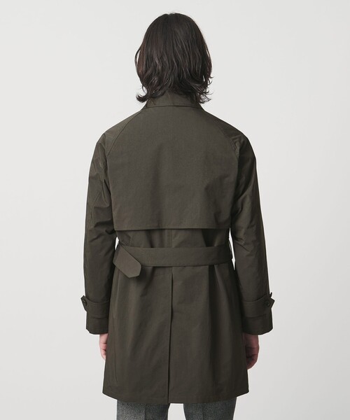 セール】ピーチツイル バルマカーンコート 撥水（ステンカラーコート