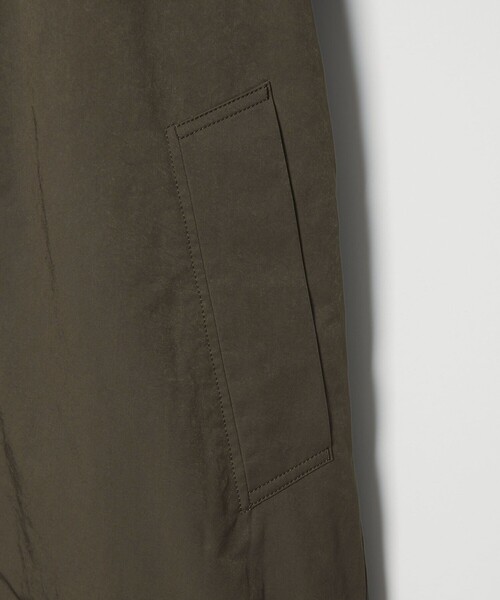 UNITED ARROWS（ユナイテッドアローズ）の「ピーチツイル バルマカーンコート 撥水（ステンカラーコート・メンズ・ダークブラウン/ブラック・XL/L/M/S）」の19枚目の写真