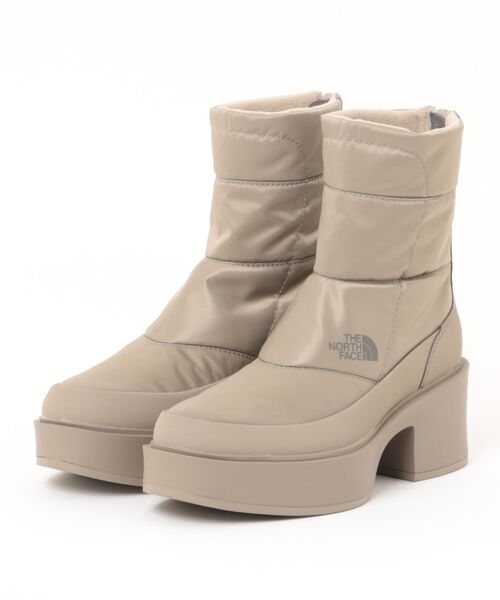 THE NORTH FACE（ザノースフェイス）の「【THE NORTH FACE】ザ ノースフェイス KALMIA NUPTSE BOOT WP SE（カルミア ヌプシ ブーツ ウォータープルーフ SE）NFW52574（ブーツ・レディース・ブラック/ダークベージュ・23.0cm/24.0cm/25.0cm）」の2枚目の写真