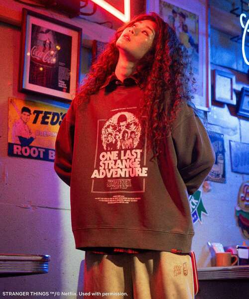 ゴ*ラ様 ストレンジャー・シングス スウェット グリーンパークス