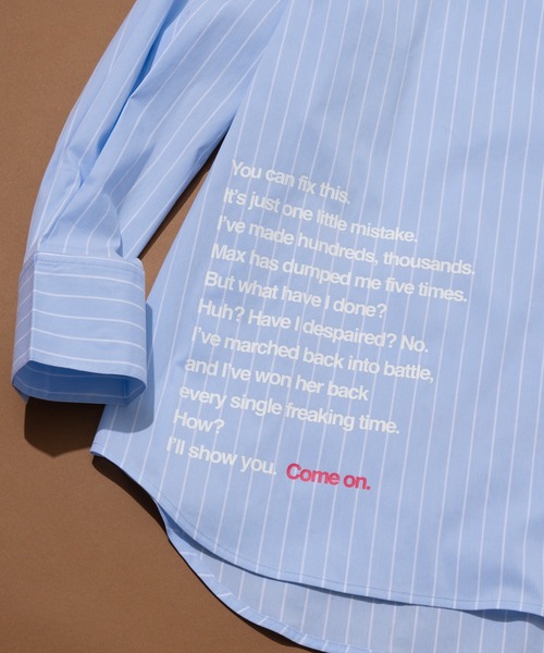 .ENDRECHERI.(エンドリケリー)の「“Come on” STARCOURT SHIRT(シャツ/ブラウス・メンズ・ピンク/ブルー・M/L)」の5枚目の写真