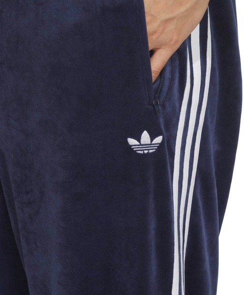 adidas(アディダス)の「adidas FB TP VELOUR / アディダス ファイヤーバード トラックパンツ ベロア(その他パンツ・メンズ・ネイビー・M/L/XXL/XL/S)」の3枚目の写真