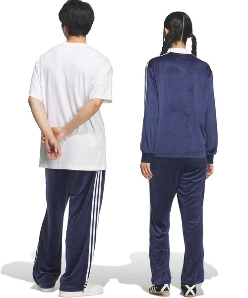 adidas(アディダス)の「adidas FB TP VELOUR / アディダス ファイヤーバード トラックパンツ ベロア(その他パンツ・メンズ・ネイビー・M/L/XXL/XL/S)」の9枚目の写真