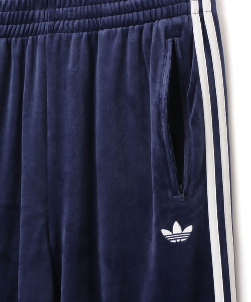adidas(アディダス)の「adidas FB TP VELOUR / アディダス ファイヤーバード トラックパンツ ベロア(その他パンツ・メンズ・ネイビー・M/L/XXL/XL/S)」の4枚目の写真