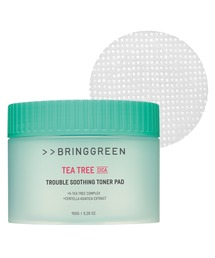 BRING GREEN（ブリングリーン）の「ティーツリーC トラブルスージングトナーパッド（パック/フェイスマスク）」