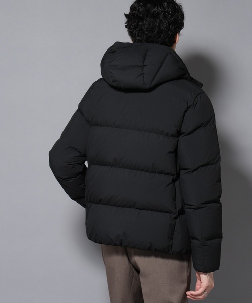 セール】anewdown(R)フルダルステッチフーデット撥水ダウン（ダウン