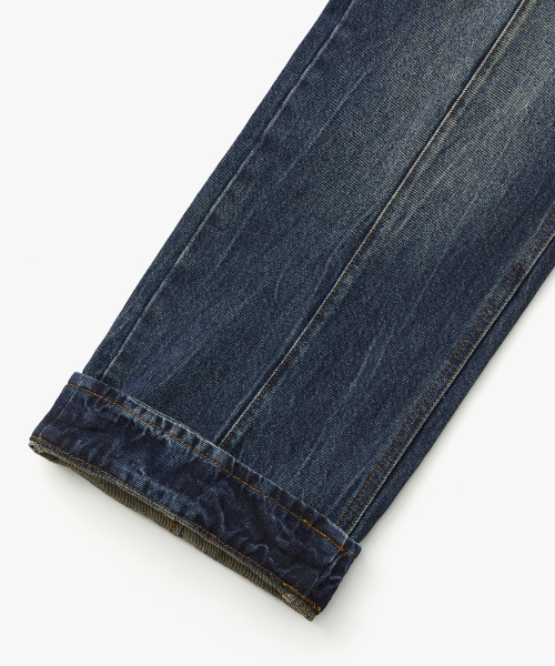 SUARE（スアレ）の「ターンアップデニムパンツブラック（デニムパンツ・レディース・ブラック・MEDIUM/LARGE/X-LARGE）」の5枚目の写真