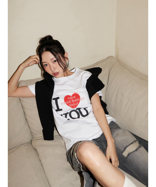 OAFISH(オアフィッシュ)の「OVERFIT I HAVE T-SHIRT, WHITE(Tシャツ/カットソー・レディース・その他・FREE)」の2枚目の写真