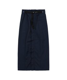 WELLBEING EXPRESS（ウェルビーイングエクスプレス）の「Belted Long Skirt Navy（スカート）」
