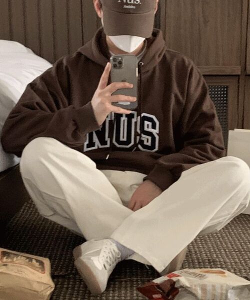 HUKE(ヒューク)の「ヴィンテージワイドデニムパンツ(クリーム)(デニムパンツ・メンズ・その他・MEDIUM/LARGE/SMALL)」の7枚目の写真