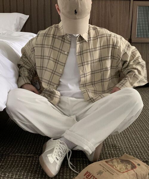 HUKE(ヒューク)の「ヴィンテージワイドデニムパンツ(クリーム)(デニムパンツ・メンズ・その他・MEDIUM/LARGE/SMALL)」の8枚目の写真