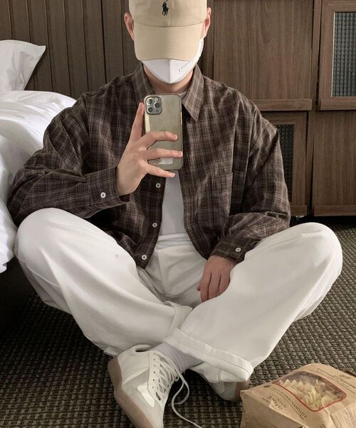 HUKE(ヒューク)の「ヴィンテージワイドデニムパンツ(クリーム)(デニムパンツ・メンズ・その他・MEDIUM/LARGE/SMALL)」の12枚目の写真