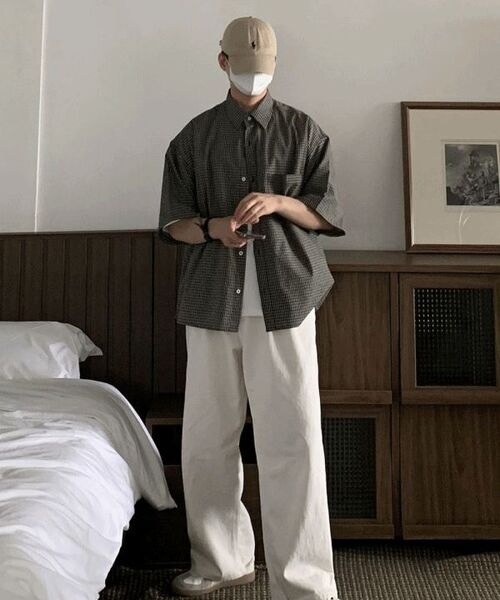 HUKE(ヒューク)の「ヴィンテージワイドデニムパンツ(クリーム)(デニムパンツ・メンズ・その他・MEDIUM/LARGE/SMALL)」の13枚目の写真