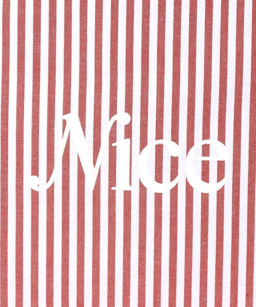 NICE WEATHER(ナイスウェザー)の「<NICE WEATHER>ストライプ シグネチャーロゴ トートバッグ(トートバッグ・レディース・その他1/その他2・FREE)」の10枚目の写真