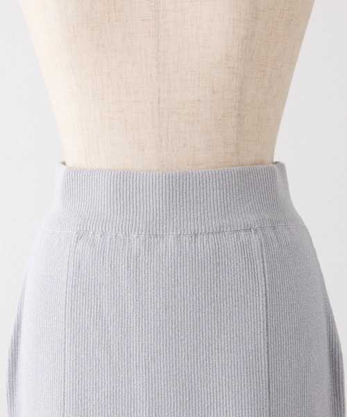 Twinkle collection】スリット入りロングニットスカート（スカート