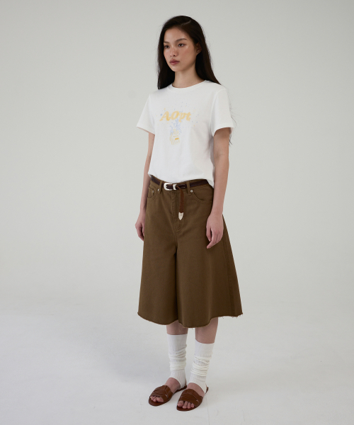 AOPT(アオプト)の「BUBBLY FIZZ UP T-SHIRT - YELLOW(Tシャツ/カットソー・レディース・その他・SMALL/MEDIUM)」の3枚目の写真