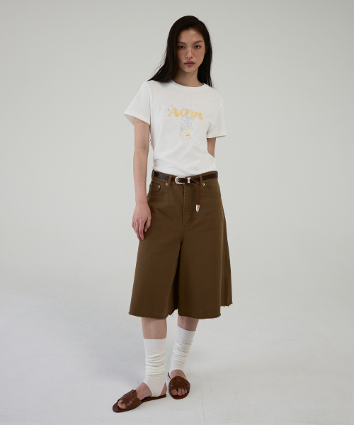 AOPT(アオプト)の「BUBBLY FIZZ UP T-SHIRT - YELLOW(Tシャツ/カットソー・レディース・その他・SMALL/MEDIUM)」の5枚目の写真