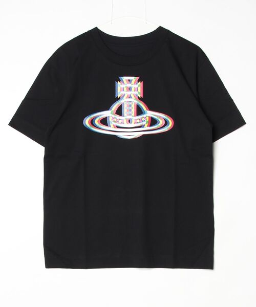 Vivienne Westwood MAN(ヴィヴィアンウエストウッドマン)の「3D ORB RELAX T-SHRT(Tシャツ/カットソー・レディース・ブラック・L/M)」の1枚目の写真