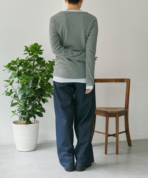 センターラインデニムパンツ【SUM1 STYLE】（デニムパンツ）｜ear