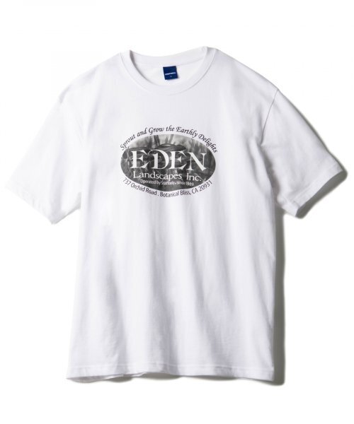 STAFF ONLY(スタッフオンリー)の「EDEN TEE (WHITE)(Tシャツ/カットソー・メンズ・その他・MEDIUM/LARGE)」の1枚目の写真