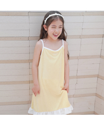 SWEET BITTER（スイートビター）の「[KIDS] Terry Ruffle One Piece_Yellow（ワンピース）」