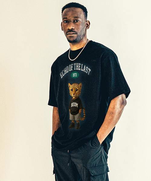 BEOM(ボム)の「バーミオーバーサイズTシャツブラック(Tシャツ/カットソー・メンズ・その他・1/2)」の3枚目の写真