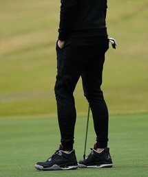 DIVINER GOLF（ディバイナー ゴルフ）の「【DIIVINER GOLF】スムースサイド刺繍ジョガーパンツ メンズ ゴルフウェア スウェット スエット ブラック ネイビー グレー 春服 冬服（その他パンツ）」