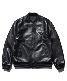 F.C.Real Bristol（エフシーレアルブリストル）の「LEATHER TEAM VARSITY BLOUSON（ブルゾン）」