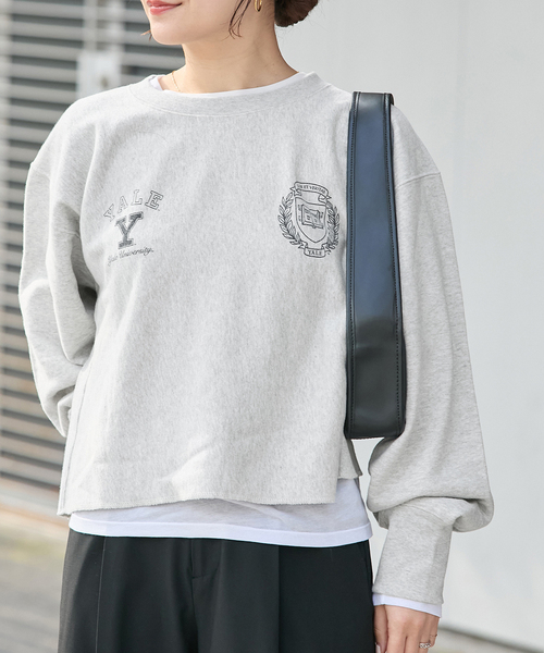 JS カレッジ クロップドスウェット（スウェット）｜JOURNAL STANDARD