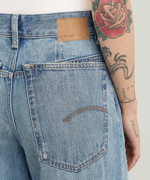 G-STAR（ジースター）の「Skater High Loose Jeans/ハイウエストワイドルーズジーンズ/L28（デニムパンツ・レディース・ライトブルー・25inch/26inch/27inch）」の5枚目の写真