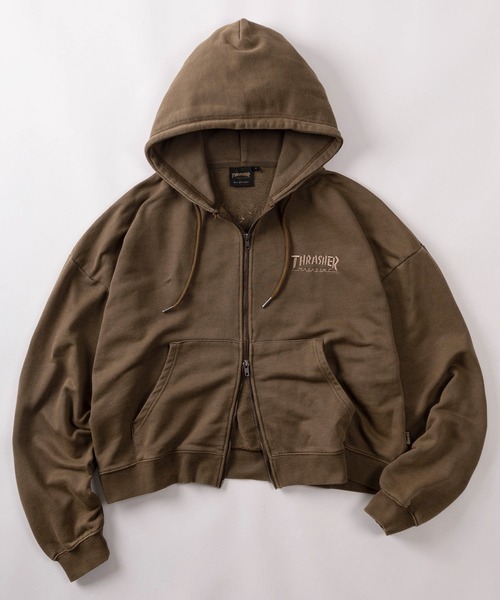 セール】【70】【THRASHER/スラッシャー】ハートロゴ ピグメント加工