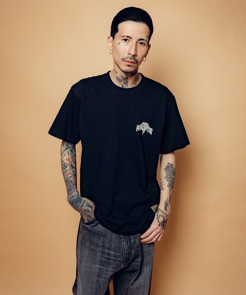 Subciety(サブサエティ)の「Soul bound tee(Tシャツ/カットソー・メンズ・ホワイト/ブラック×ゴールド/ブラック×ホワイト・SMALL/MEDIUM/LARGE/X-LARGE/XX-LARGE)」の10枚目の写真