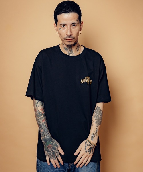 Subciety(サブサエティ)の「Soul bound tee(Tシャツ/カットソー・メンズ・ホワイト/ブラック×ゴールド/ブラック×ホワイト・SMALL/MEDIUM/LARGE/X-LARGE/XX-LARGE)」の13枚目の写真