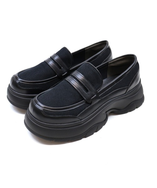 VIVIAN（ヴィヴィアン）の「厚底メッシュスニーカーローファー（ローファー・レディース・ブラウン/ブラック・LL/L/M/S）」の17枚目の写真