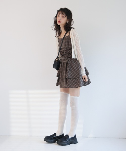 VIVIAN（ヴィヴィアン）の「厚底メッシュスニーカーローファー（ローファー・レディース・ブラウン/ブラック・LL/L/M/S）」の12枚目の写真