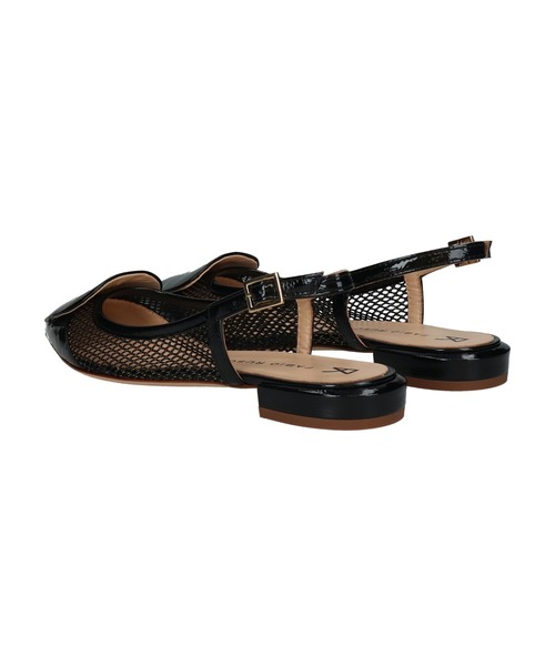 inter-chaussures（インターショシュール）の「【WEB先行予約】【FABIO RUSCONI】異素材コンビポインテッドバックバンド(F61316)（パンプス・レディース・ブラック系その他・35/36/37/38/39）」の7枚目の写真