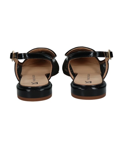 inter-chaussures（インターショシュール）の「【WEB先行予約】【FABIO RUSCONI】異素材コンビポインテッドバックバンド(F61316)（パンプス・レディース・ブラック系その他・35/36/37/38/39）」の8枚目の写真