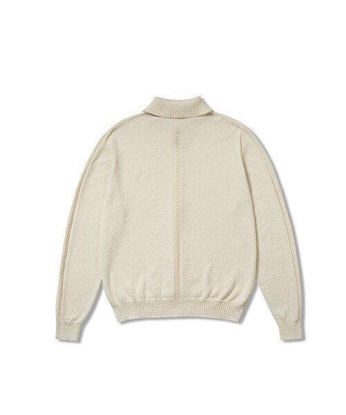 EDWARDMAX(エドワードマックス)の「ブクルサマーコットンカラーニット(ニット/セーター・レディース・その他・L/M/XL)」の2枚目の写真