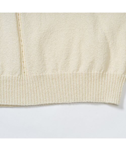 EDWARDMAX(エドワードマックス)の「ブクルサマーコットンカラーニット(ニット/セーター・レディース・その他・L/M/XL)」の5枚目の写真