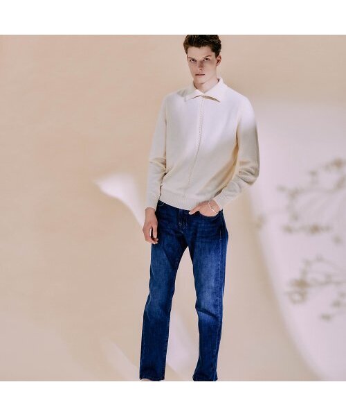 EDWARDMAX(エドワードマックス)の「ブクルサマーコットンカラーニット(ニット/セーター・レディース・その他・L/M/XL)」の10枚目の写真
