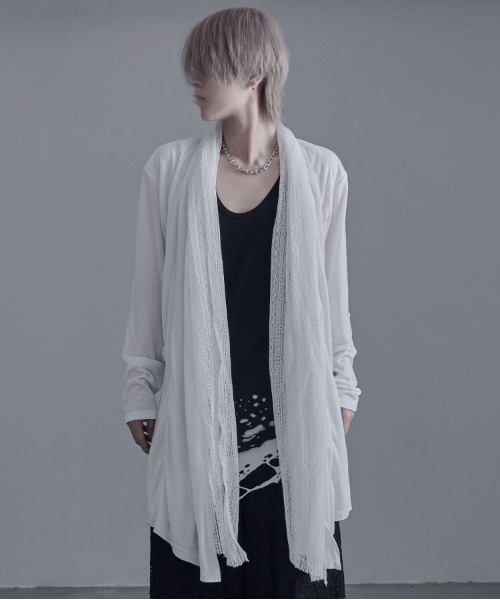 Bernings Sho/バーニングショー』フェイクレイヤード長袖ドレープ 