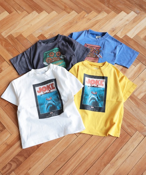 Ocean&Ground(オーシャン&グラウンド)の「ヴィンテージフェードTシャツ(Tシャツ/カットソー・キッズ・ブルー/ブラック/ホワイト/イエロー・100/110/120/130/140/90)」の2枚目の写真