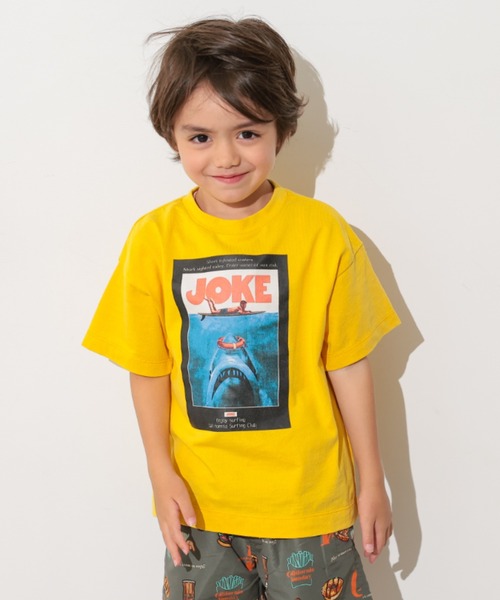 Ocean&Ground(オーシャン&グラウンド)の「ヴィンテージフェードTシャツ(Tシャツ/カットソー・キッズ・ブルー/ブラック/ホワイト/イエロー・100/110/120/130/140/90)」の1枚目の写真