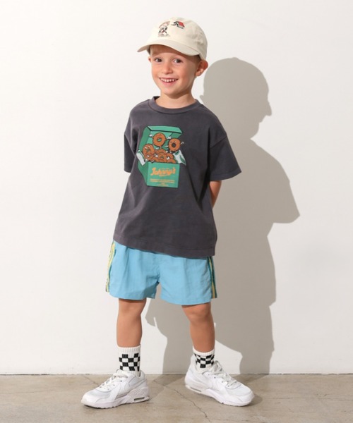 Ocean&Ground(オーシャン&グラウンド)の「ヴィンテージフェードTシャツ(Tシャツ/カットソー・キッズ・ブルー/ブラック/ホワイト/イエロー・100/110/120/130/140/90)」の7枚目の写真