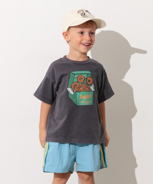 Ocean&Ground(オーシャン&グラウンド)の「ヴィンテージフェードTシャツ(Tシャツ/カットソー・キッズ・ブルー/ブラック/ホワイト/イエロー・100/110/120/130/140/90)」の8枚目の写真