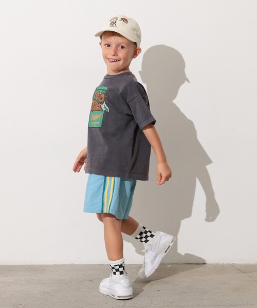 Ocean&Ground(オーシャン&グラウンド)の「ヴィンテージフェードTシャツ(Tシャツ/カットソー・キッズ・ブルー/ブラック/ホワイト/イエロー・100/110/120/130/140/90)」の10枚目の写真