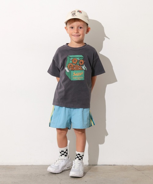 Ocean&Ground(オーシャン&グラウンド)の「ヴィンテージフェードTシャツ(Tシャツ/カットソー・キッズ・ブルー/ブラック/ホワイト/イエロー・100/110/120/130/140/90)」の11枚目の写真