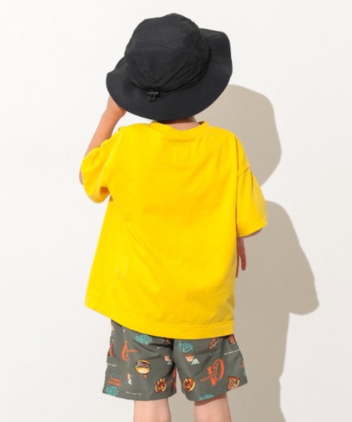 Ocean&Ground(オーシャン&グラウンド)の「ヴィンテージフェードTシャツ(Tシャツ/カットソー・キッズ・ブルー/ブラック/ホワイト/イエロー・100/110/120/130/140/90)」の14枚目の写真