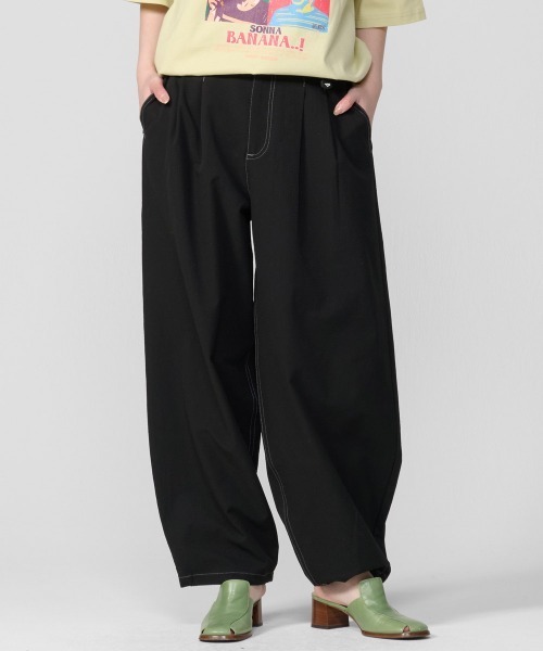 KRIFF MAYER Lady's Collection(クリフメイヤーレディースコレクション)の「【速乾】シアサッカークライミングパンツ(その他パンツ・レディース・グレー/ベージュ/オリーブ/ブラック・LARGE/MEDIUM)」の2枚目の写真