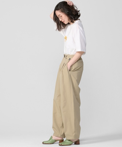 KRIFF MAYER Lady's Collection(クリフメイヤーレディースコレクション)の「【速乾】シアサッカークライミングパンツ(その他パンツ・レディース・グレー/ベージュ/オリーブ/ブラック・LARGE/MEDIUM)」の9枚目の写真
